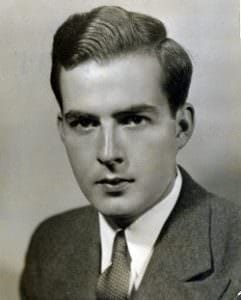 Samuel Barber in 1932 as a student at Curtis