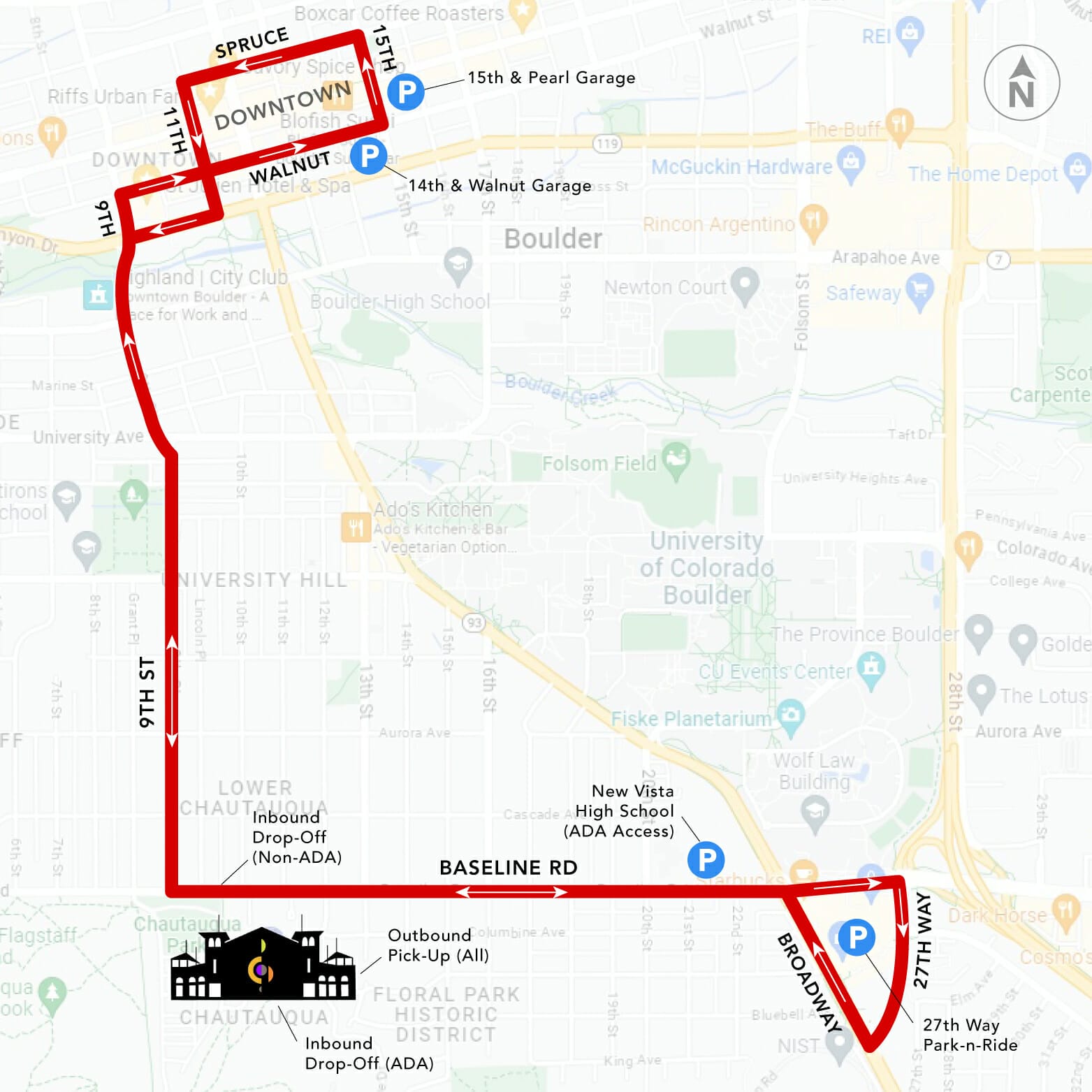 Free Shuttle to Chautauqua Summer Classical Music Festival